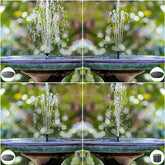 Biling Solar Water Fountain Pump Outdoor for Bird Bath 5.5V/2W